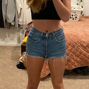 Levi’s 501 jean shorts